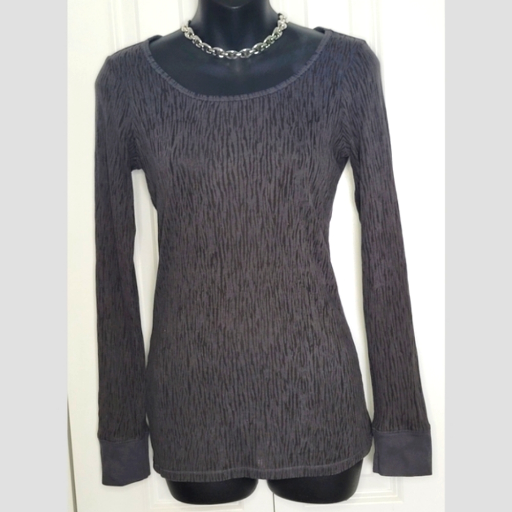 Express Burnout Long Sleeve Shirt Size S